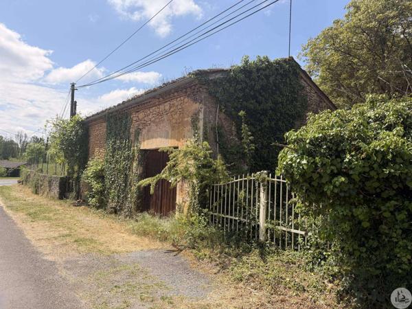 Grange en pierre avec jardin et ancienne piscine