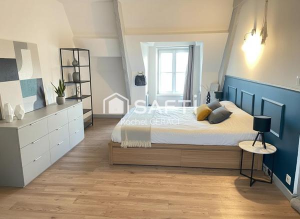 T2 proche rempart, commodités et jardin