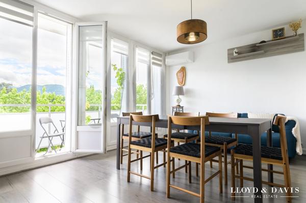 Meylan – Bel appartement T3/4 de 68 m² | Vues montagnes imprenables | Exposition traversante