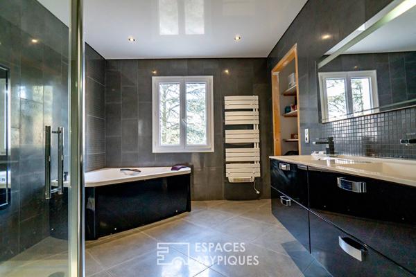 Villa contemporaine avec vue Rhône en Drôme du Nord