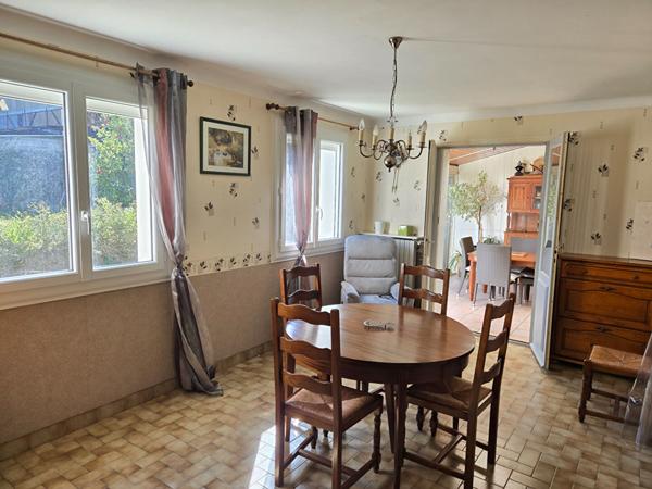 A VENDRE NANTES ZOLA Maison ancienne 2 chambres + bureau, avec garage double