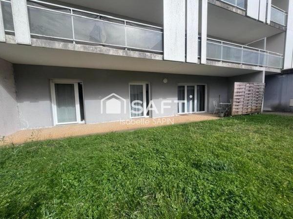 Bel appartement 2 chambres en rez-de-chaussée
