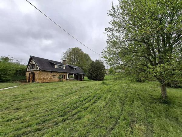 Maison de campagne en colombage 6 pièce(s) 87 m2 + terrain