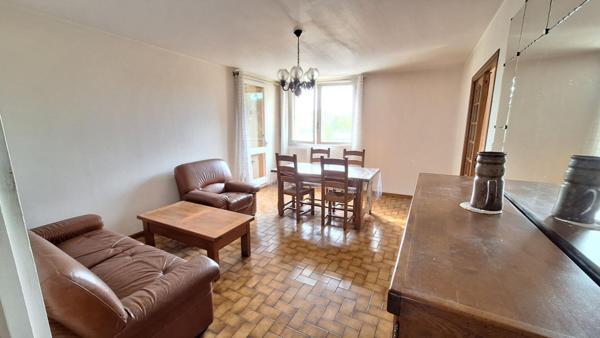 Appartement 4 pièces avec balcon et cave