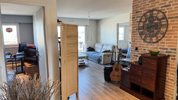 Saint-Étienne (42000) Appartement Type F4 de 75m2 avec cave et garage