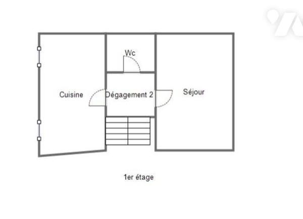 maison de village type T2 bis