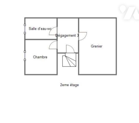 maison de village type T2 bis