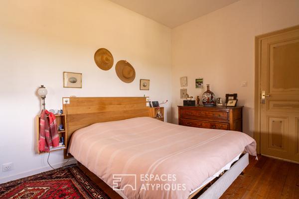 Maison bourgeoise avec vue imprenable sur l’Abbaye de Cluny