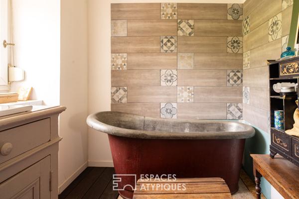 Maison bourgeoise avec vue imprenable sur l’Abbaye de Cluny