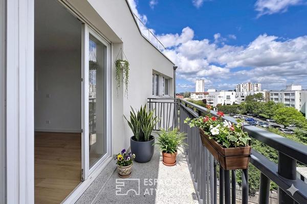 Appartement avec terrasse et ascenseur aux Chartrons