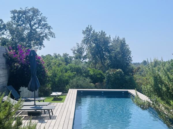 Ste lucie de porto vecchio (20144) Villa d’architecte plage à pieds