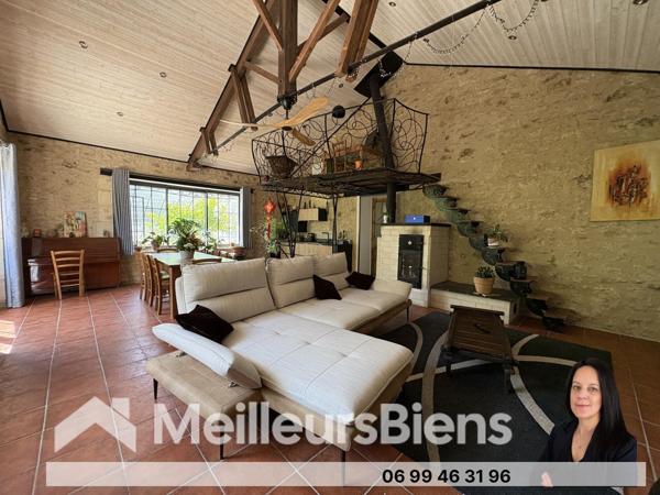 Maison rénovée dans un environnement calme à 1H de bordeaux