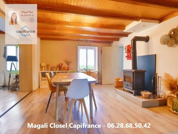 Maison familiale rénovée – 8 pièces – proche Pierre-de-Bresse