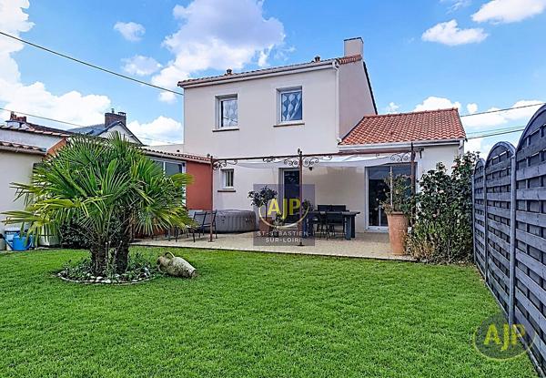 Maison à vendre Saint Sebastien Sur Loire - 5 pièces, 112m² avec 3 chambre(s) à 429 270€ - AJP Immobilier Saint-Sébastien-sur-Loire