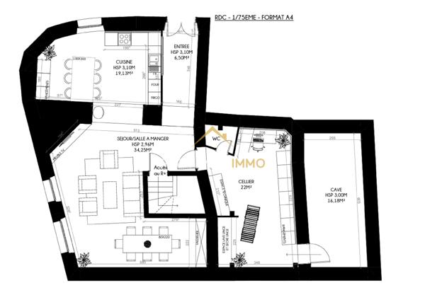 Mallemort (13370) Usage mixte - Maison de ville de 245 m2 totalement rénovée