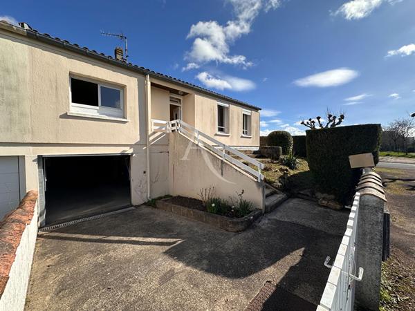Maison Saintes Rive Gauche - Jardin et garage