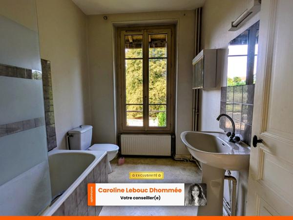 Maison de caractère à Mamers – 70 m² 2ch jardin et garage