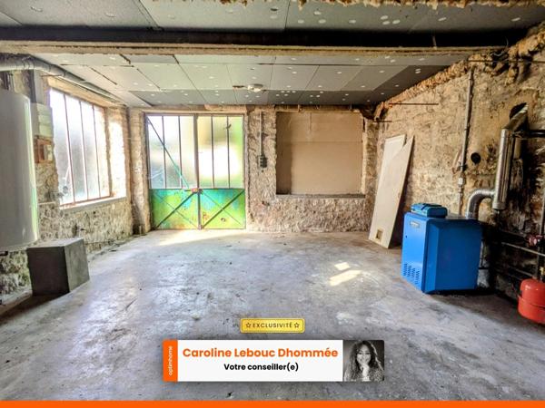 Maison de caractère à Mamers – 70 m² 2ch jardin et garage