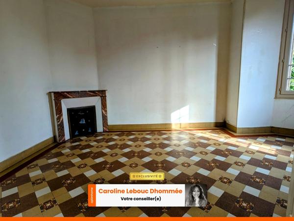 Maison de caractère à Mamers – 70 m² 2ch jardin et garage