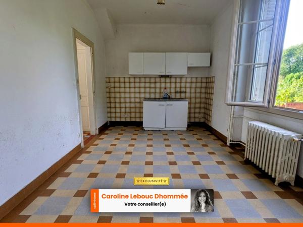 Maison de caractère à Mamers – 70 m² 2ch jardin et garage
