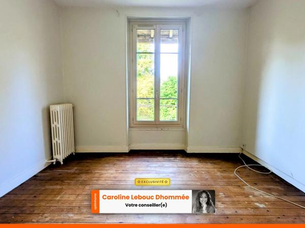 Maison de caractère à Mamers – 70 m² 2ch jardin et garage