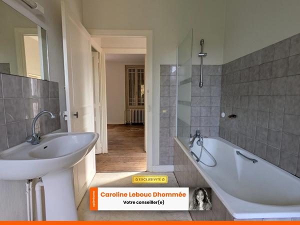 Maison de caractère à Mamers – 70 m² 2ch jardin et garage