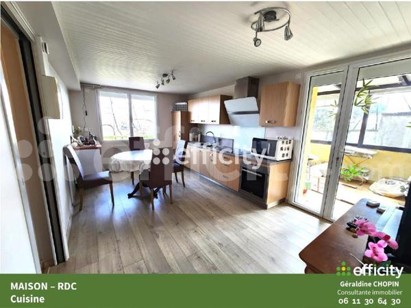 Maison 5 pièces - 129 m² Exclusivité