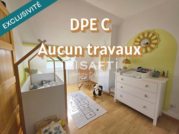 Maison 3 chambres avec cour de 25m² plein Sud