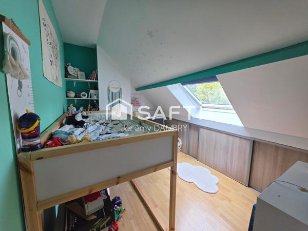 Maison 3 chambres avec cour de 25m² plein Sud