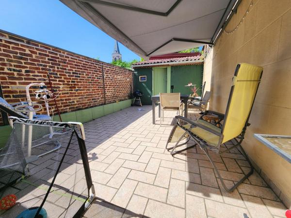 Maison 3 chambres avec cour de 25m² plein Sud