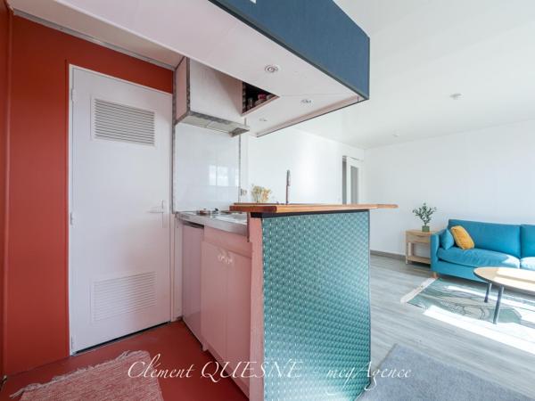 Appartement à DIEPPE, 76200 - 1 pièce 28m²