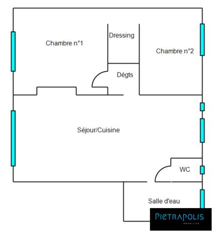 Appartement T3 rénové
