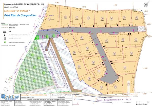 Terrain à vendre 350 m² Portel-des-Corbières