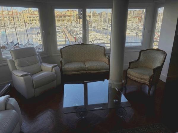 Spacieux T4 sur le Vieux-Port