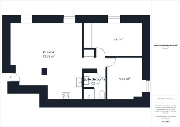 Hasparren - Vente Appartement T3 - tout à pied
