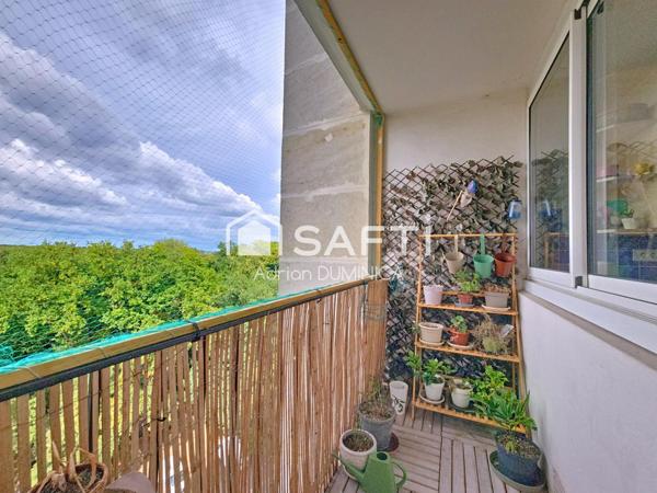 Bel appartement avec balcon et belle vue sur Forêt