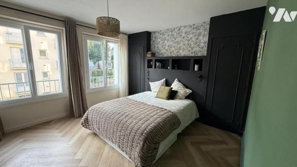 MORLAIX, centre, appartement de 84m² entièrement rénové, deux chambres