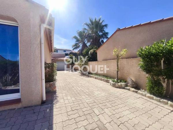 Maison plain pied 4 faces 144 m2 SH avec 5 chambres Villeneuve de la Raho