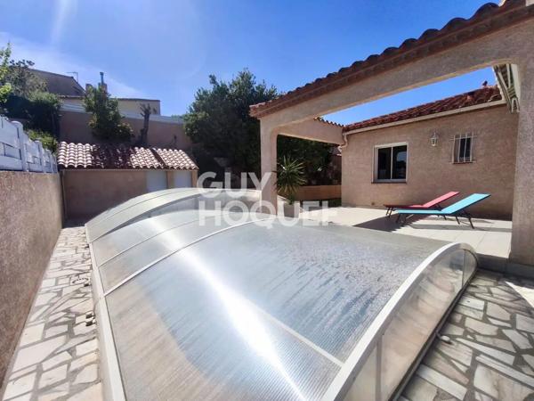 Maison plain pied 4 faces 144 m2 SH avec 5 chambres Villeneuve de la Raho