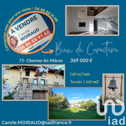 Maison à vendre 6 pièces 160 m² Charnay-lès-Mâcon