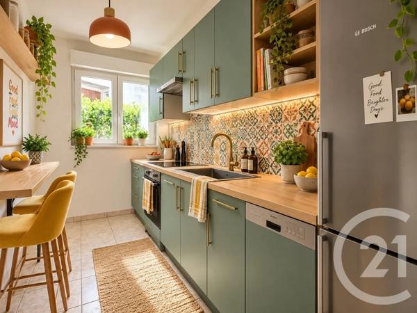 Appartement F2 à vendre  2 pièces - 47,55 m 2   BRUNOY  - 91