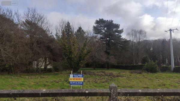 Terrain à Batir à vendre à Baud dans le Morbihan (56150), ref : 065/1810   
Campagne