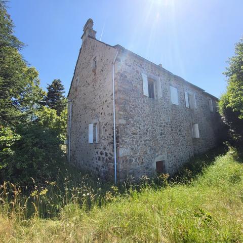 Belle maison en pierres lauzes et ardoises Apchon (15400)