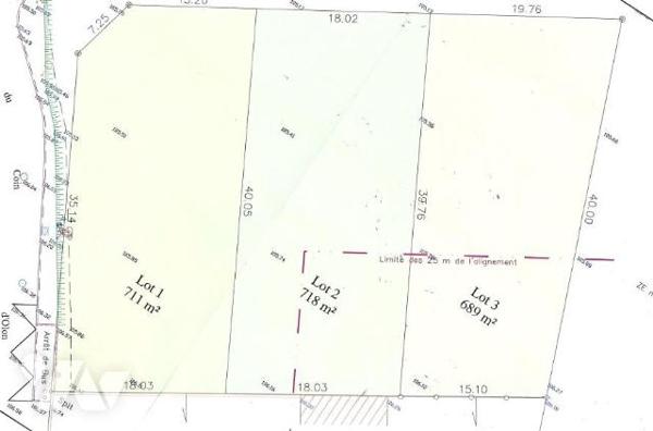 Terrain à bâtir 