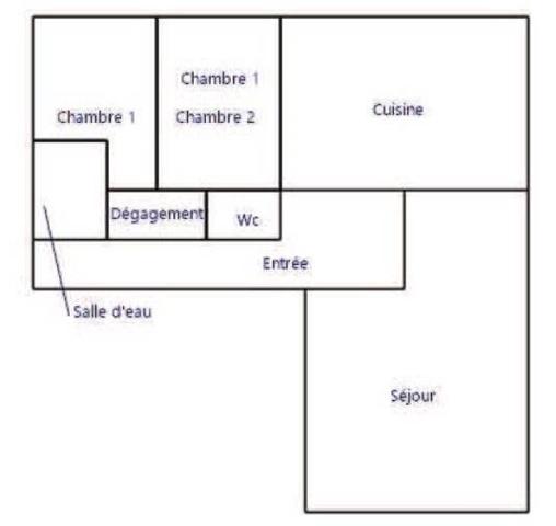 Appartement 3 pièces - 44000 Nantes