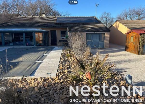En EXCLUSIVITÉ chez NESTENN ! Maison Crêches Sur Saône 6 pièce(s) environ 125m2.