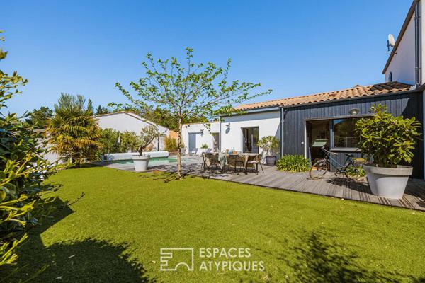 Villa contemporaine intime et lumineuse