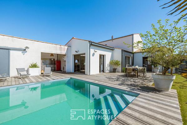 Villa contemporaine intime et lumineuse