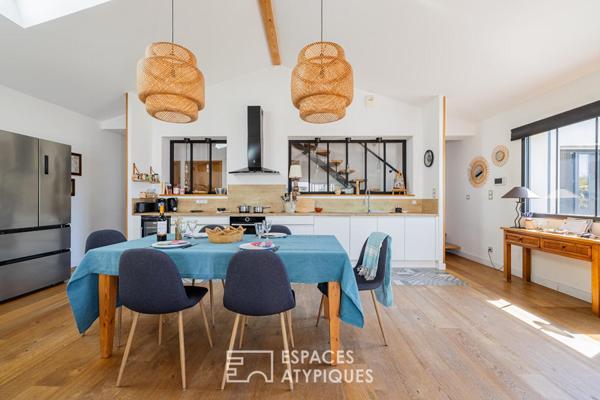 Villa contemporaine intime et lumineuse