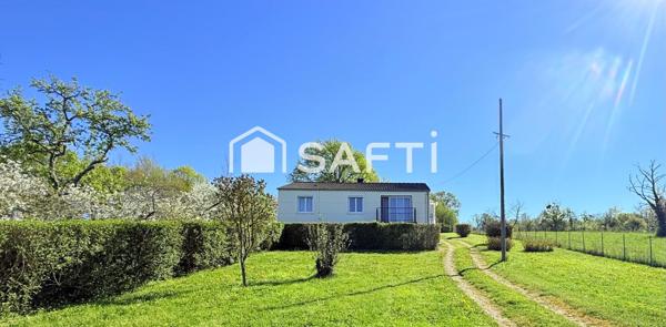 Maison plain pied 4 pièces avec dépendances